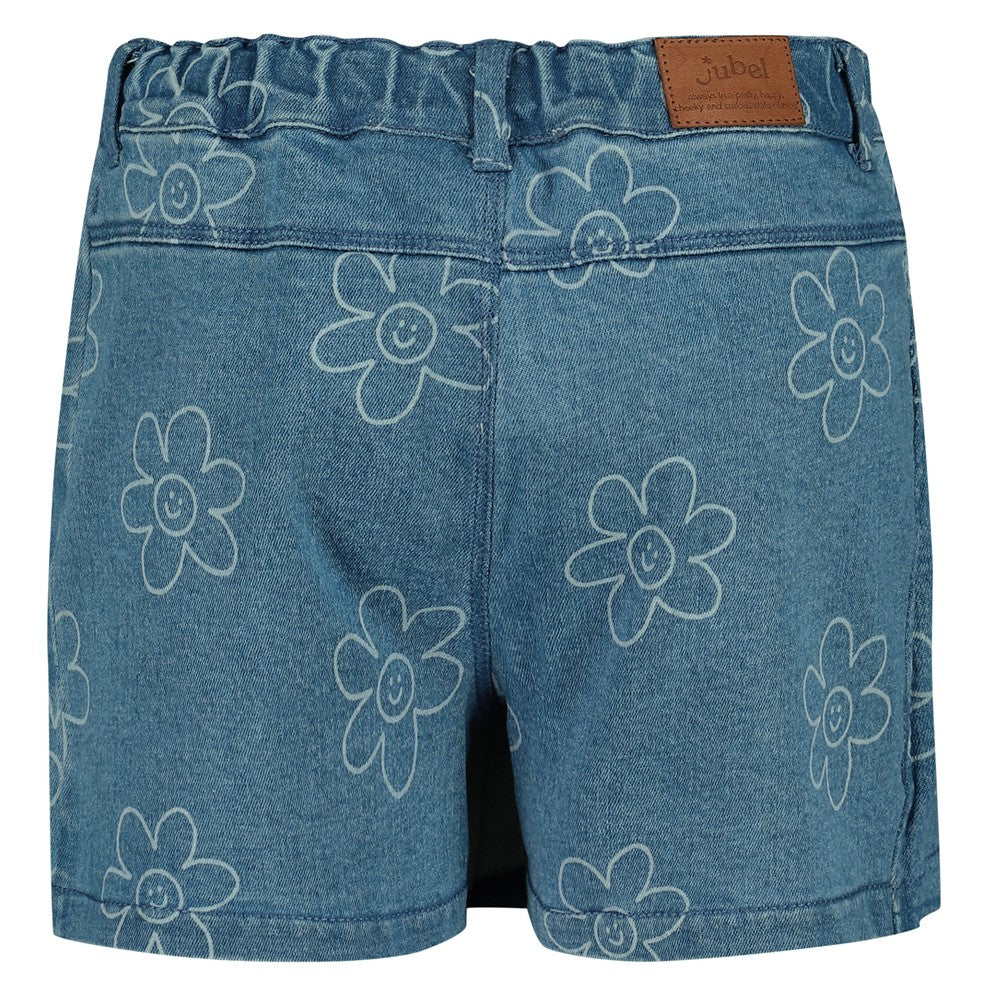 || Jubel || Denim skort met bloemen - Rolling into Spring