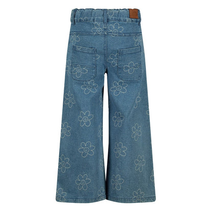 || Jubel || Wide leg jeans met bloemen - Rolling into Spring