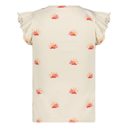 || Jubel || T-shirt met allover print - Salsa Sunset