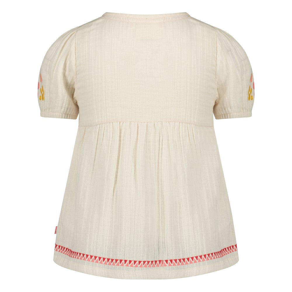 || Jubel || Mousseline blouse met borduursel - Salsa Sunset