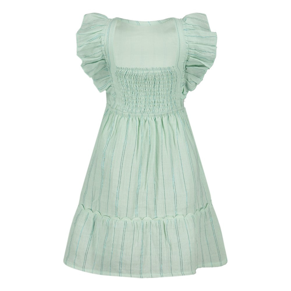 || Jubel || Mousseline jurk met streepjes - Lazy Lagoon