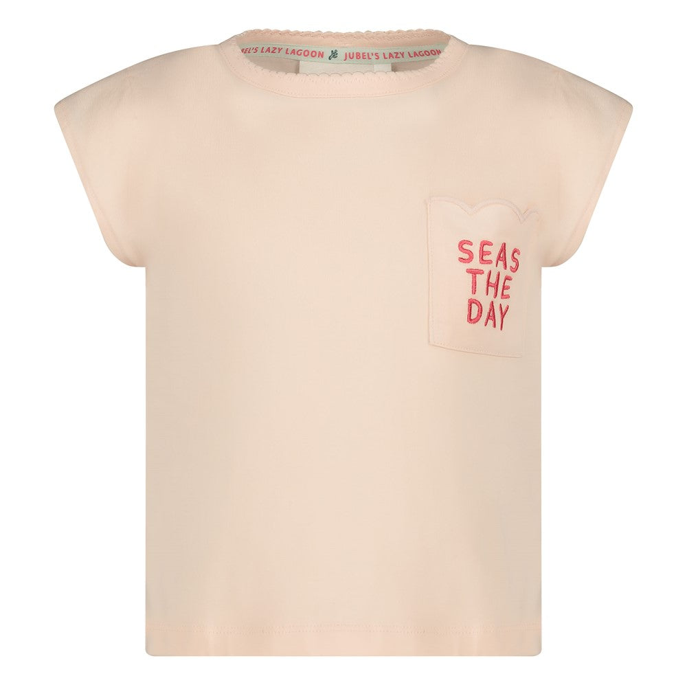 || Jubel || T-shirt met backprint - Lazy Lagoon