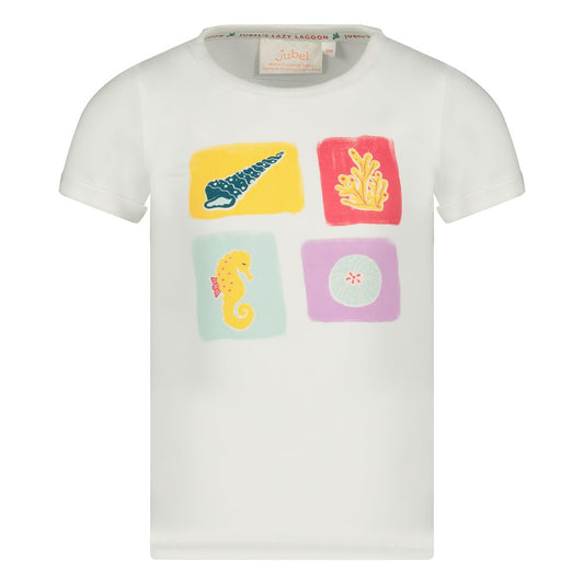 || Jubel || T-shirt met print - Lazy Lagoon