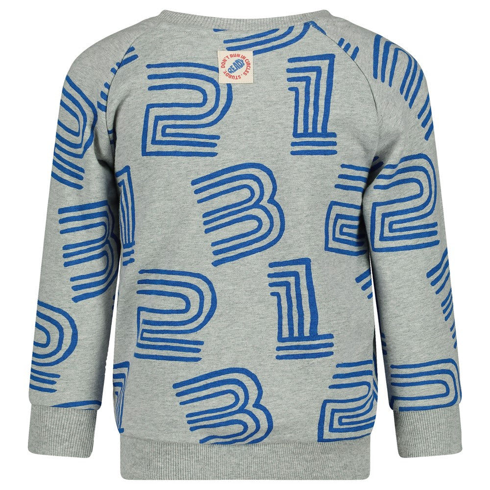 || Sturdy || Sweater met cijfer print - Run the Day