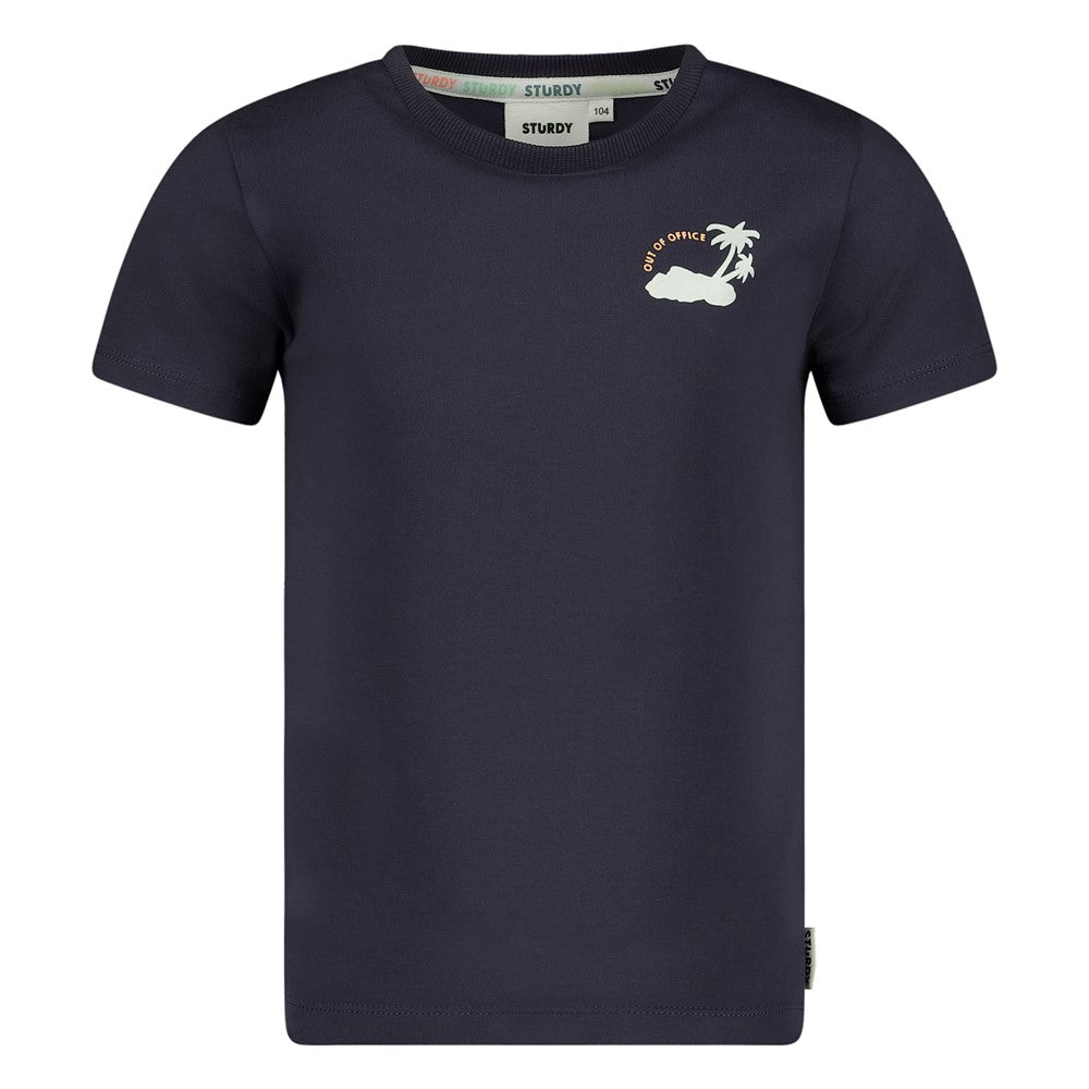 || Sturdy || T-shirt met backprint - Lagoon Legends