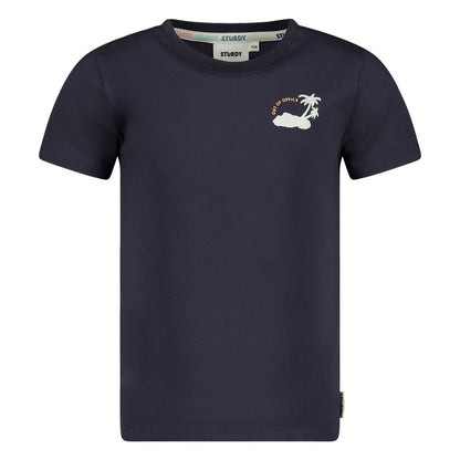 || Sturdy || T-shirt met backprint - Lagoon Legends