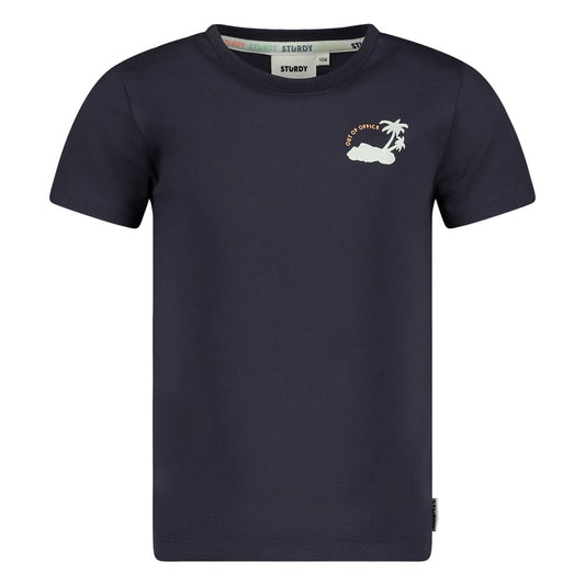 || Sturdy || T-shirt met backprint - Lagoon Legends