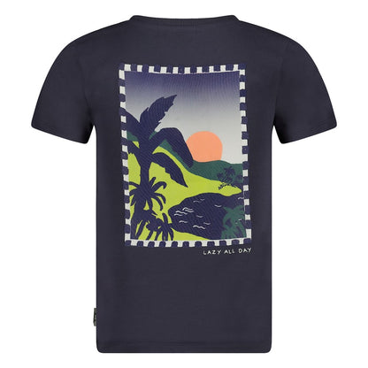 || Sturdy || T-shirt met backprint - Lagoon Legends