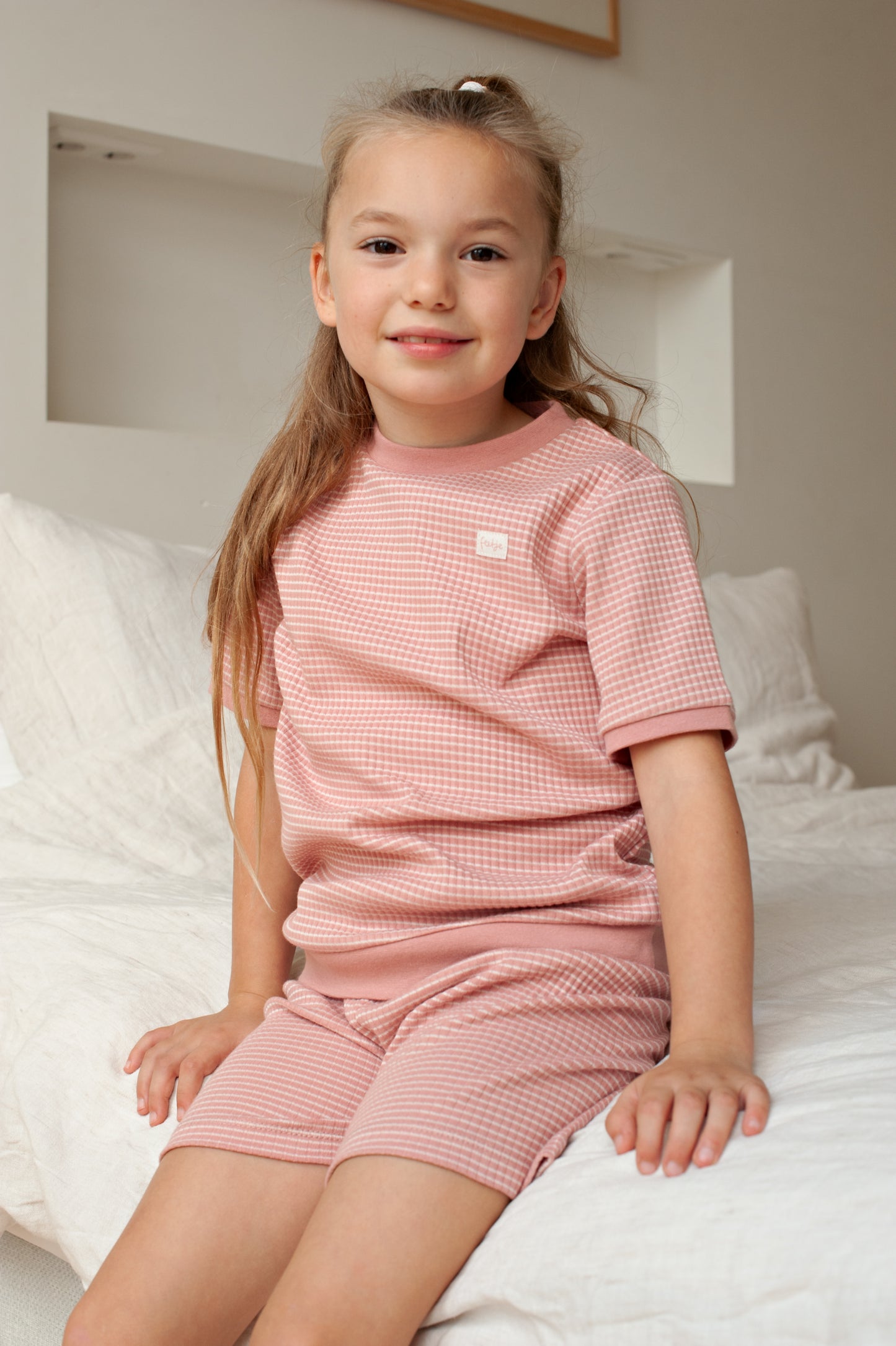 || Feetje || Shortama wafel Summer Special - Mauve