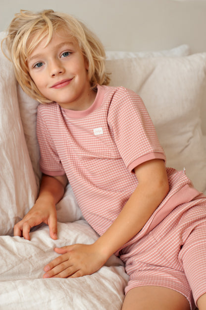 || Feetje || Shortama wafel Summer Special - Mauve