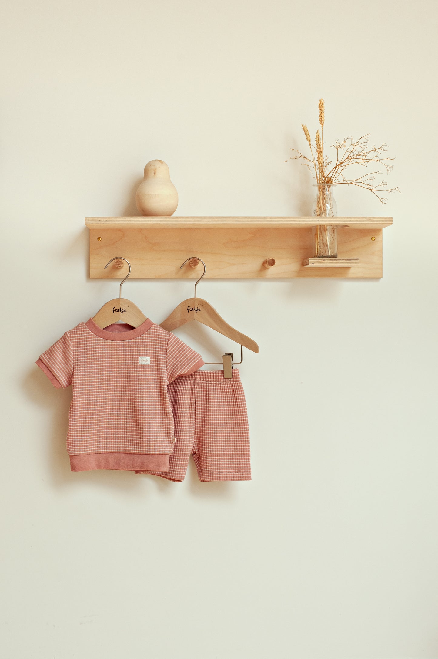 || Feetje || Shortama wafel Summer Special - Mauve