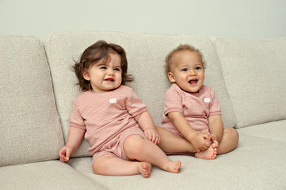 || Feetje || Shortama wafel Summer Special - Mauve