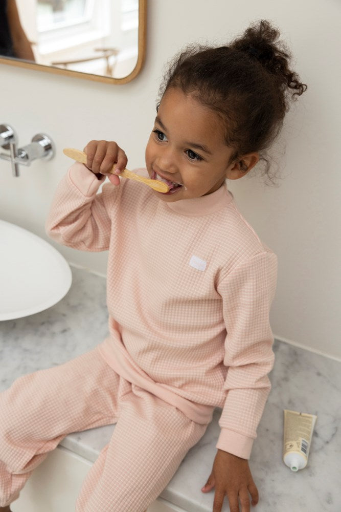 || Feetje || Pyjama wafel - Oud roze