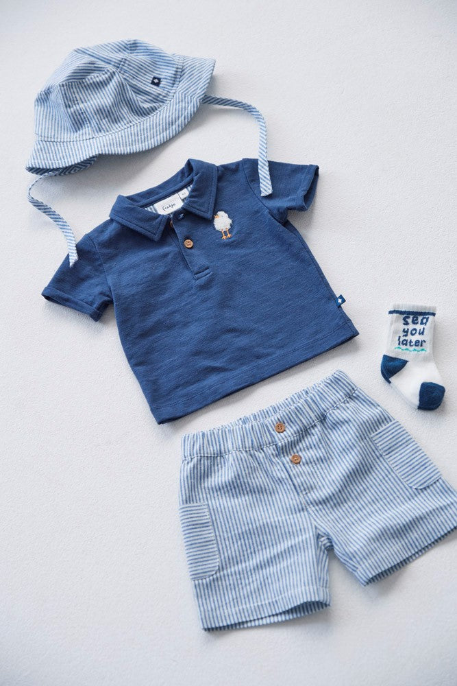 || Feetje || Polo met eendje - Seaside Happiness