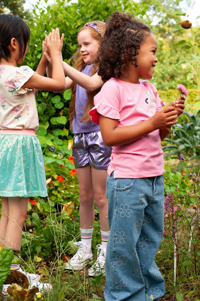 || Jubel || Wide leg jeans met bloemen - Rolling into Spring