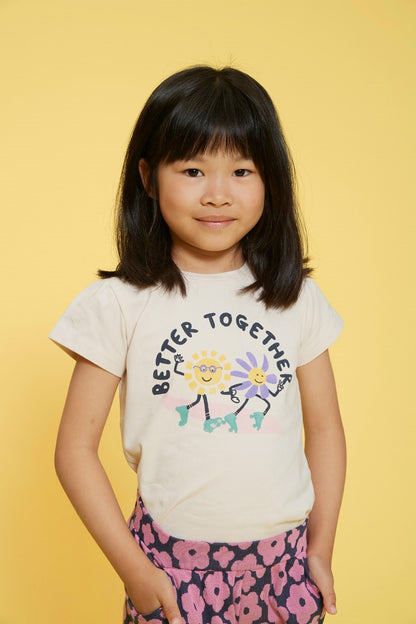 || Jubel || T-shirt met print - Rolling into Spring