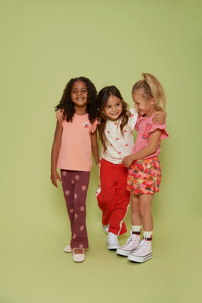 || Jubel || T-shirt met backprint - Salsa Sunset