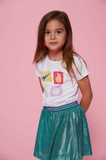 || Jubel || T-shirt met print - Lazy Lagoon