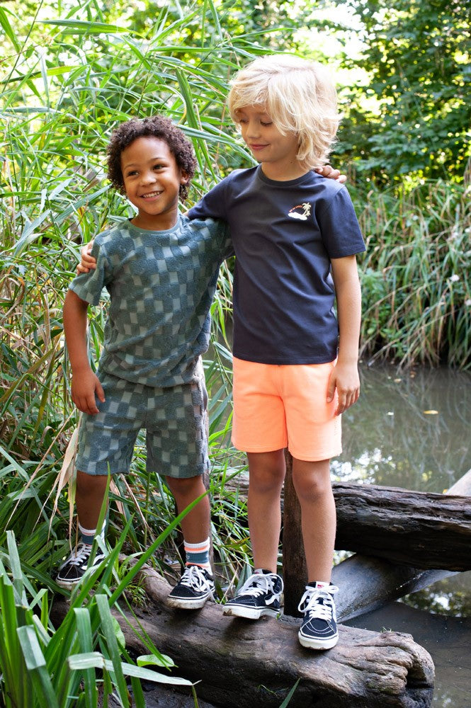 || Sturdy || T-shirt met backprint - Lagoon Legends