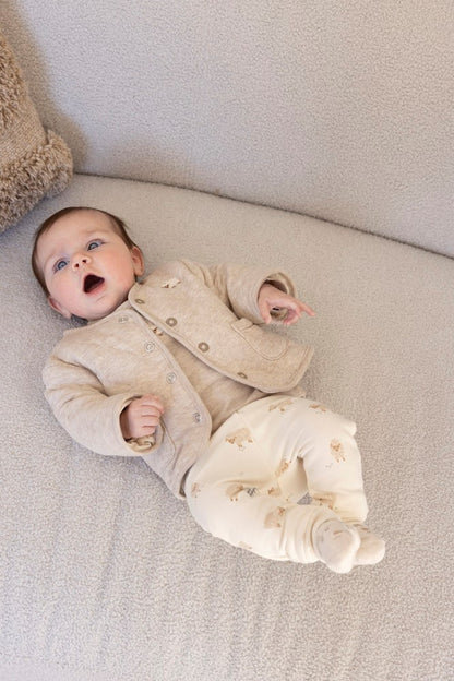 || Feetje || Omkeerbaar jasje met schaapjes print - Sleepy Sheepy