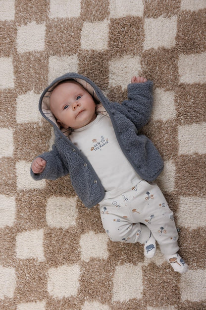 || Feetje || Reversible teddy vest  - Howdy