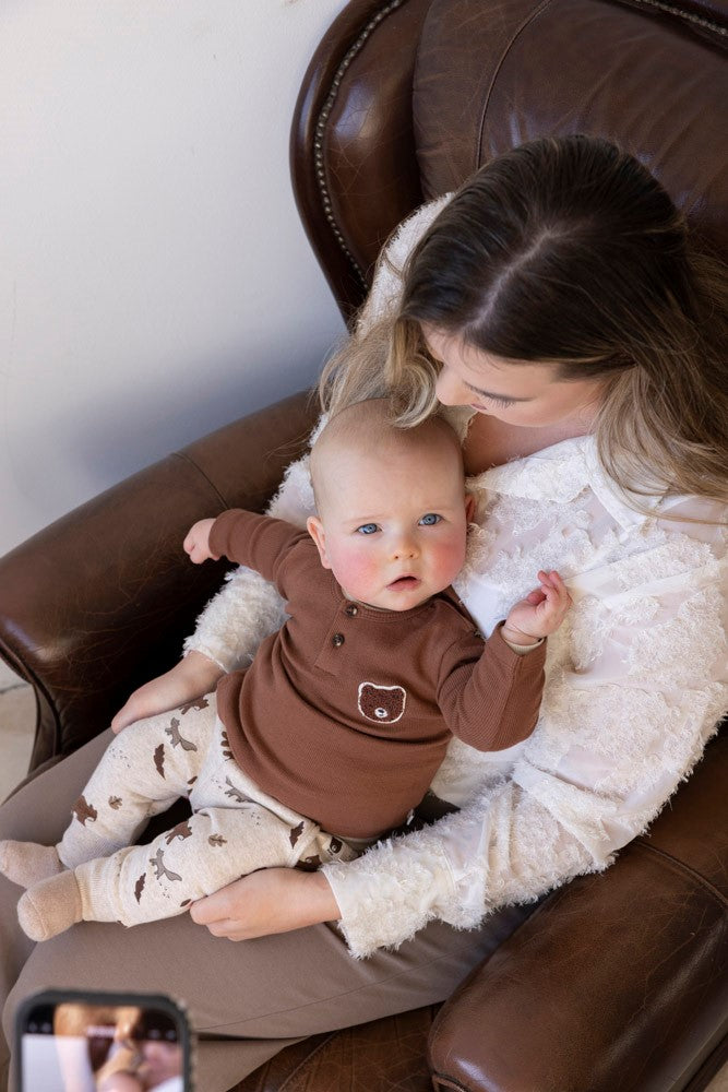 || Feetje || Broek met beren print - Wild World