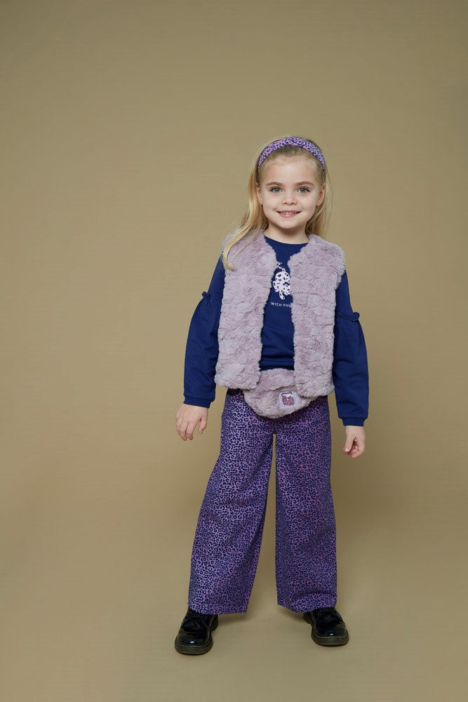 || Jubel || Wijde broek met panter print - Wild Soul