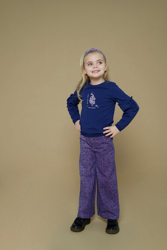 || Jubel || Wijde broek met panter print - Wild Soul