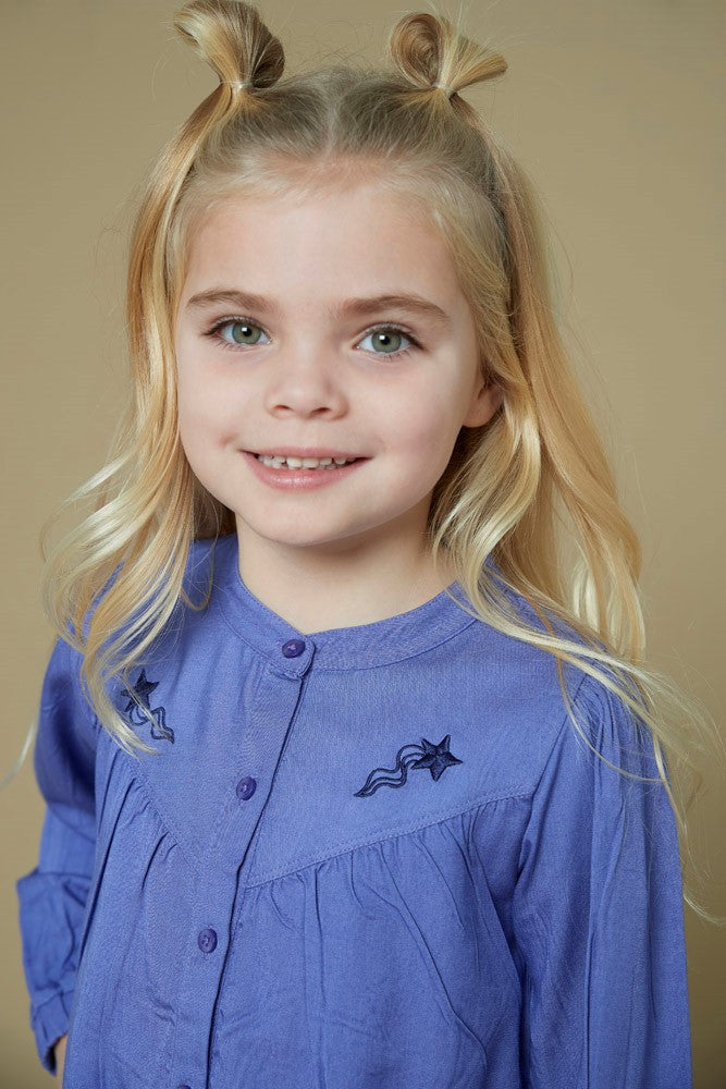 || Jubel || Blouse met geborduurde sterren - Wild Soul