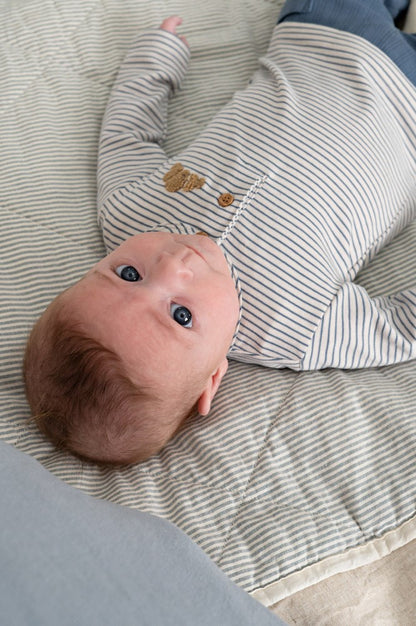 || Feetje || Gestreept t-shirt - Breakfast Buddy