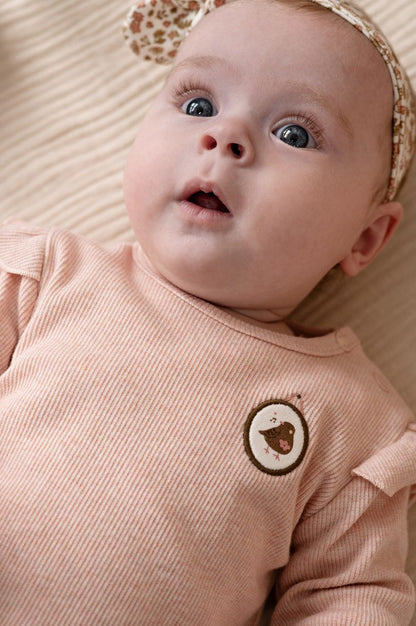 || Feetje || Longsleeve in rib - Fall in Love