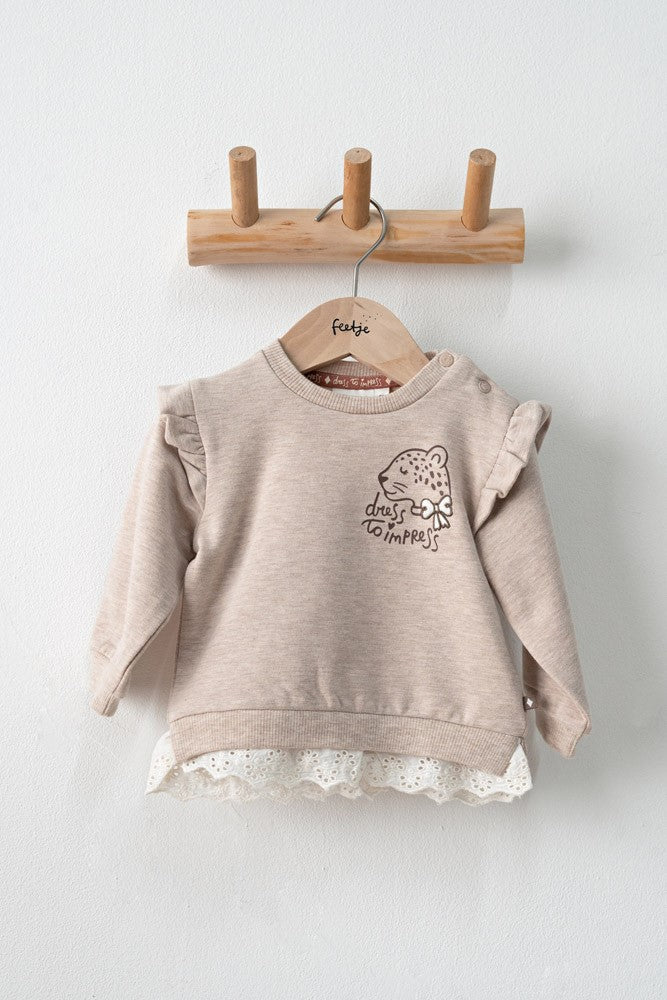 || Feetje || Trui met broderie - Dress to Impress