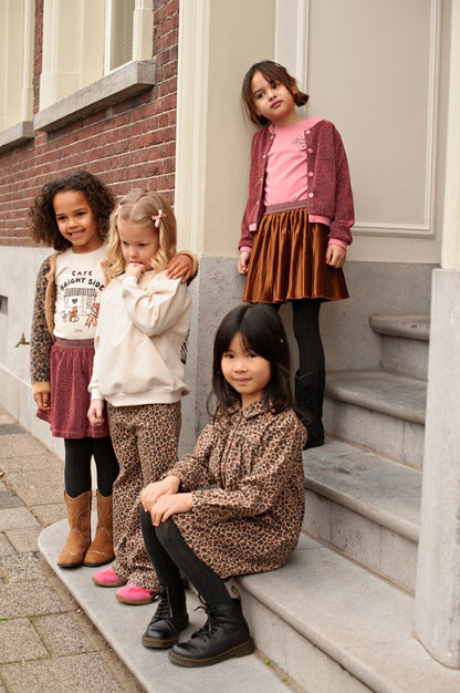 || Jubel || Denim jurk met panter print - City Chic