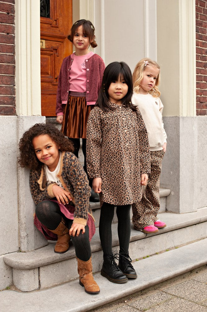 || Jubel || Denim jurk met panter print - City Chic