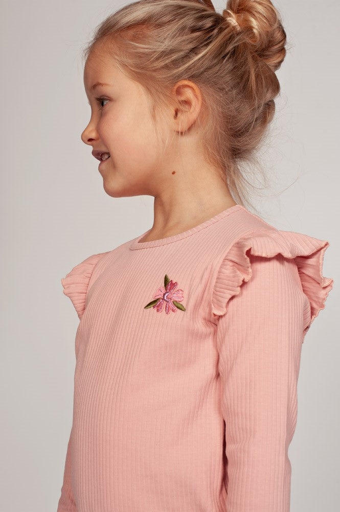 || Jubel || Longsleeve rib - Moon Flowers