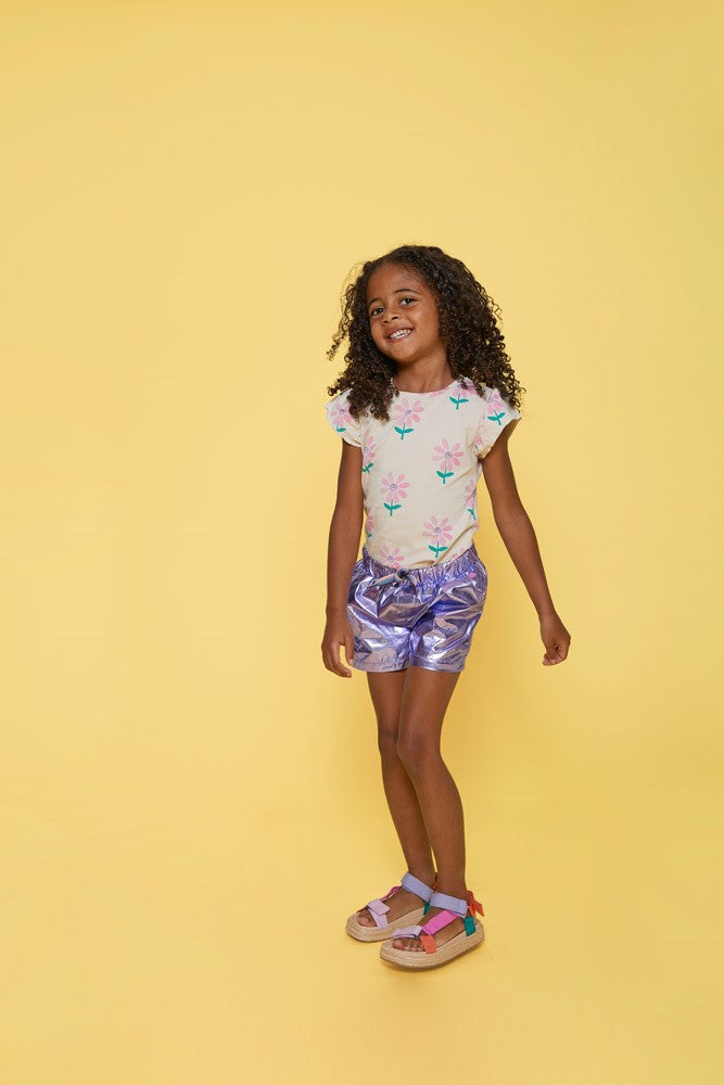 || Jubel || Metallic shorts - Rolling into Spring