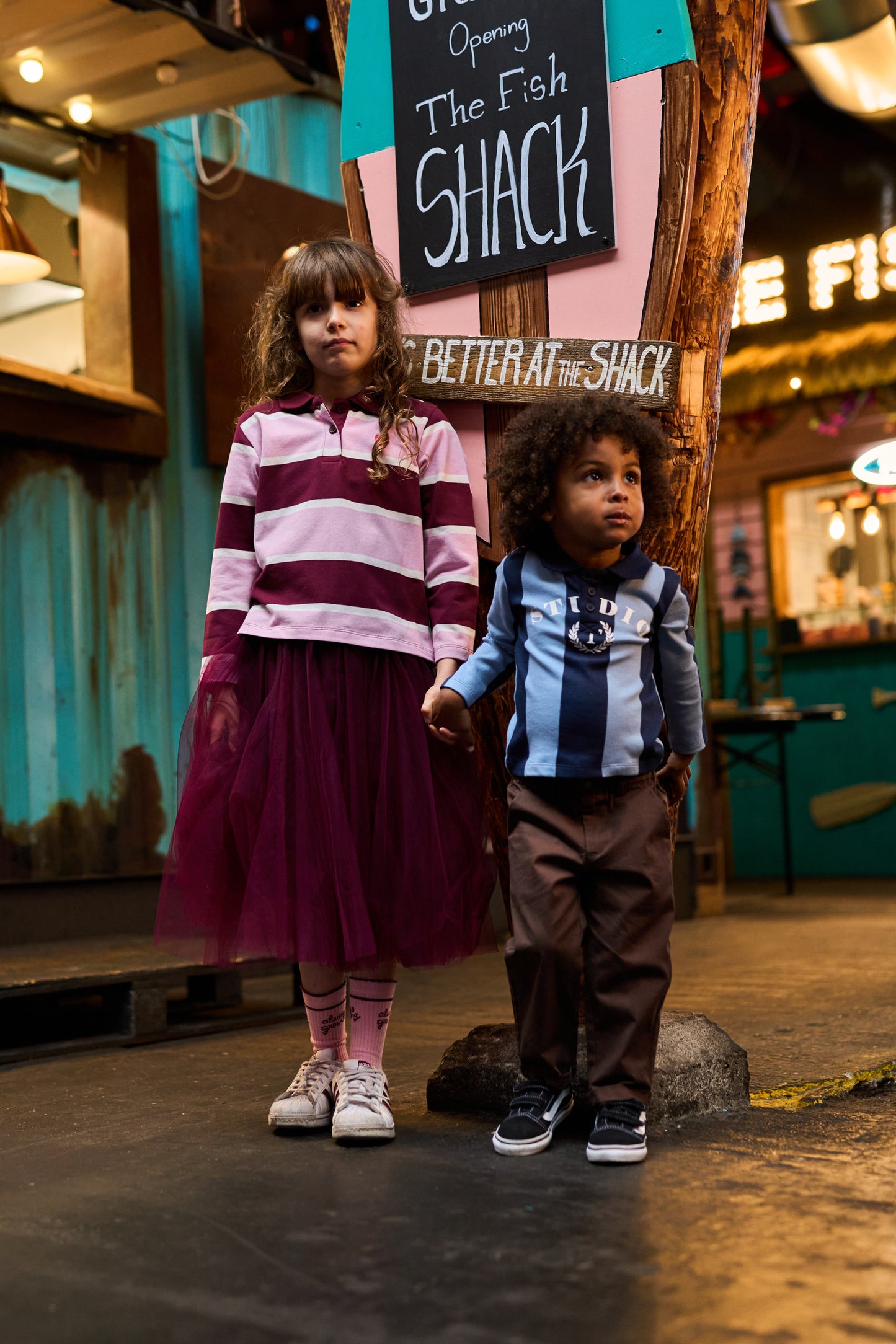 || The New || Gestreepte pique polo - Siblings
