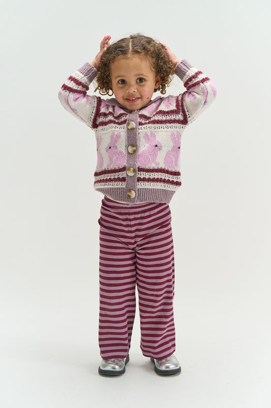 || The New || Gebreid vest met konijnen - Siblings