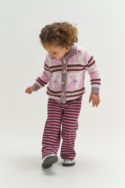 || The New || Gebreid vest met konijnen - Siblings