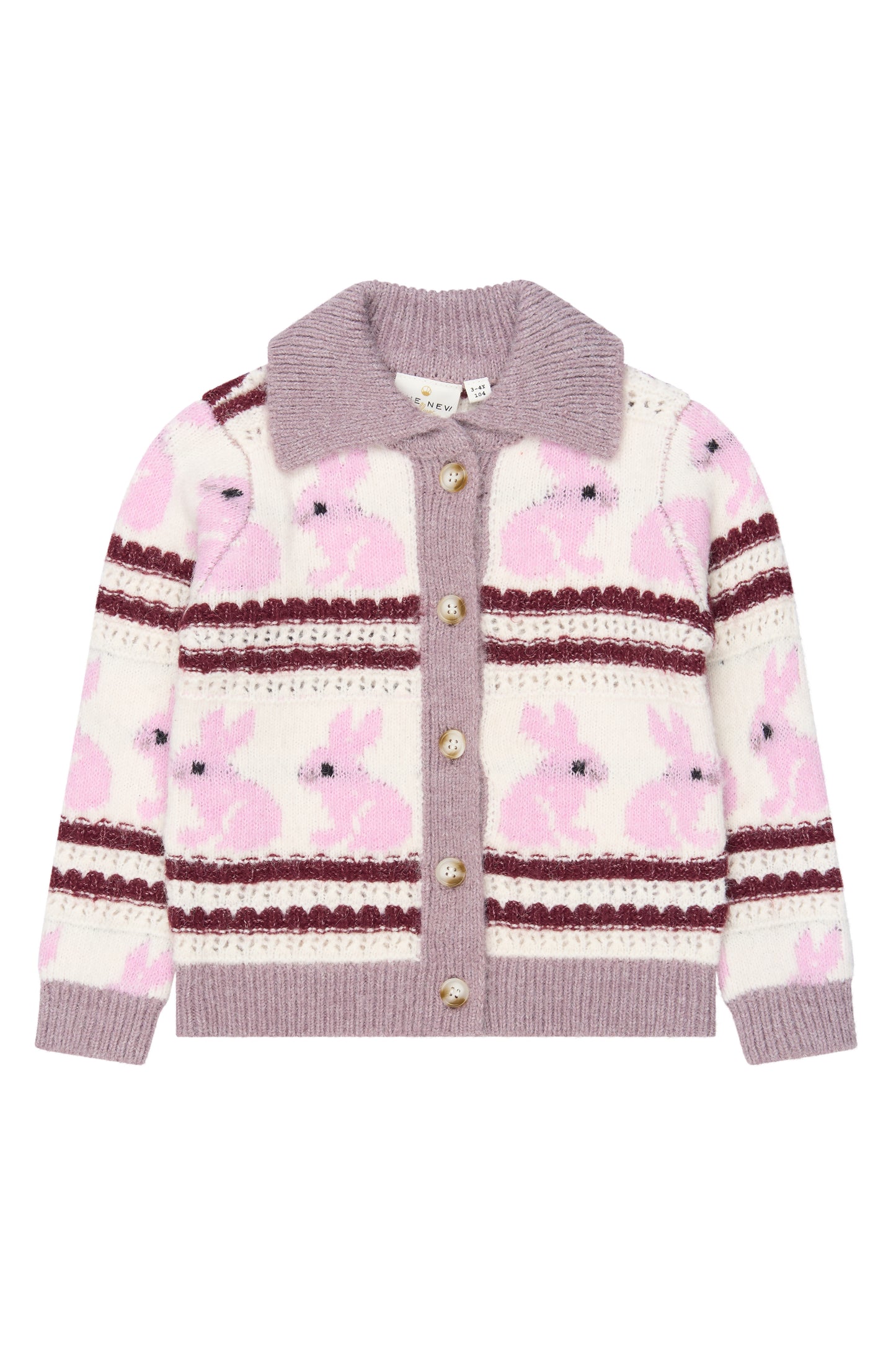 || The New || Gebreid vest met konijnen - Siblings