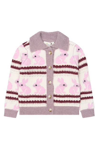 || The New || Gebreid vest met konijnen - Siblings