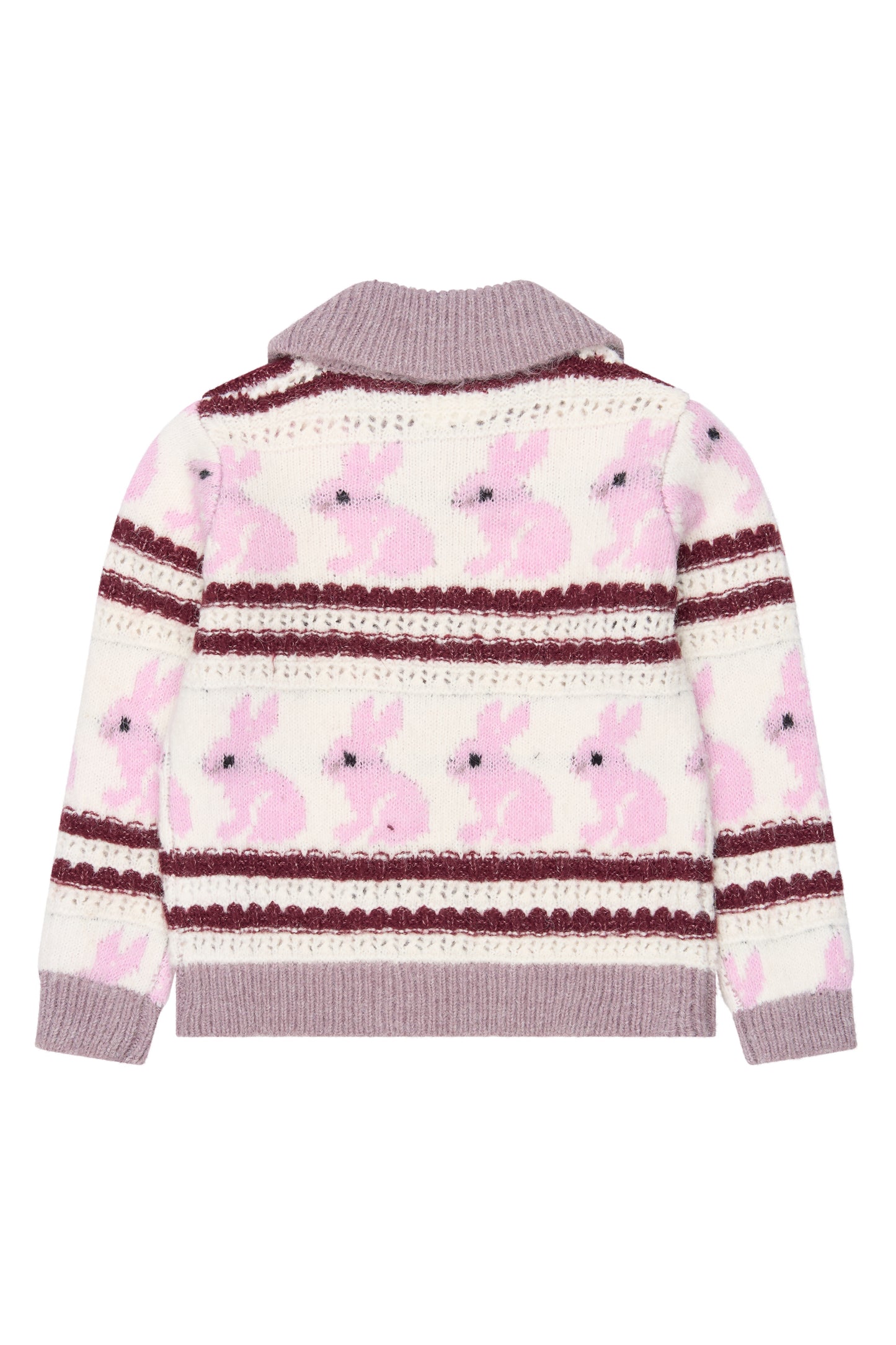 || The New || Gebreid vest met konijnen - Siblings