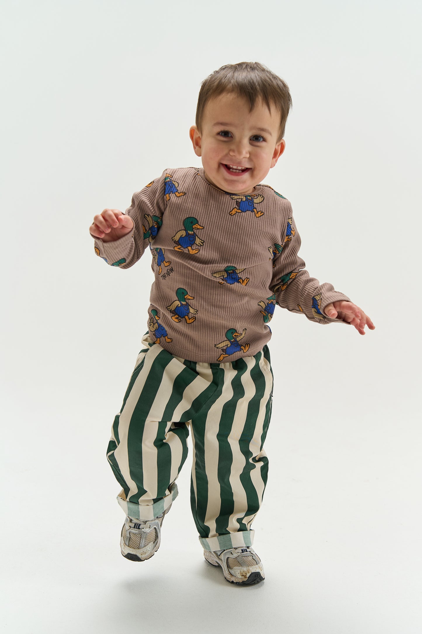 || The New || Gestreepte baggy broek - Siblings
