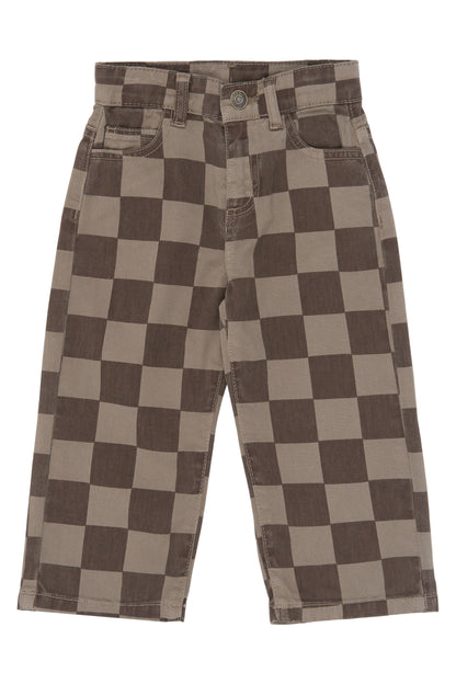 || The New || Geblokte baggy jeans - Siblings