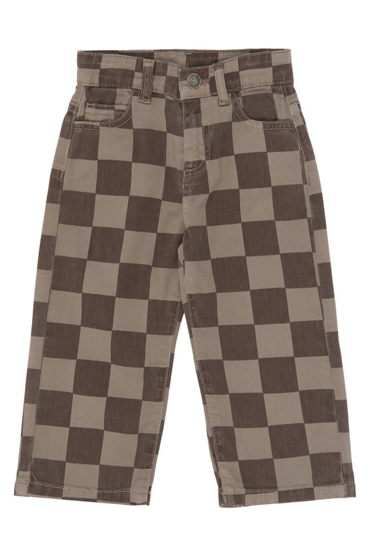 || The New || Geblokte baggy jeans - Siblings