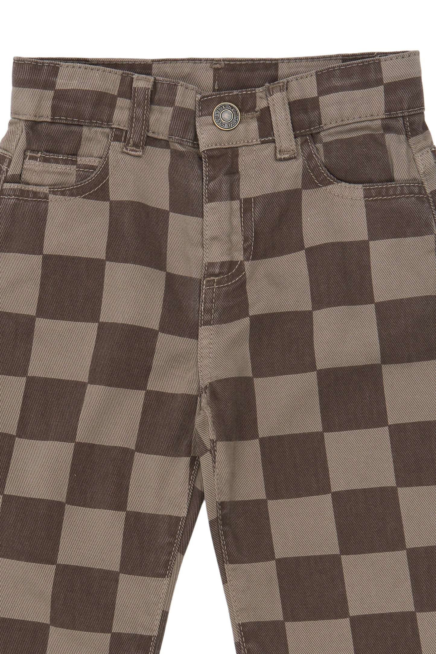 || The New || Geblokte baggy jeans - Siblings