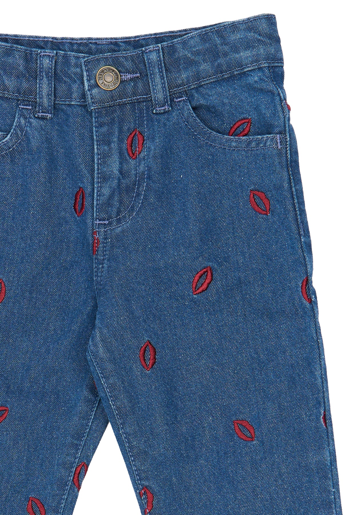 || The New || Jeans wide leg met borduursel - Siblings