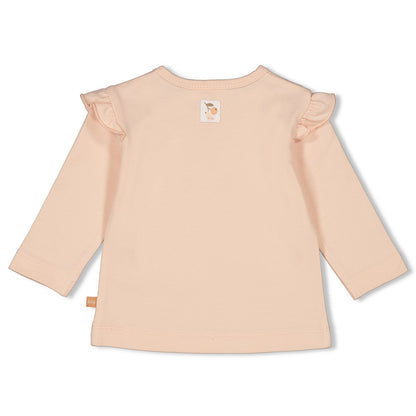 || Feetje || T-shirt met lange mouwen ‘grow love always’ - Little Rosebud