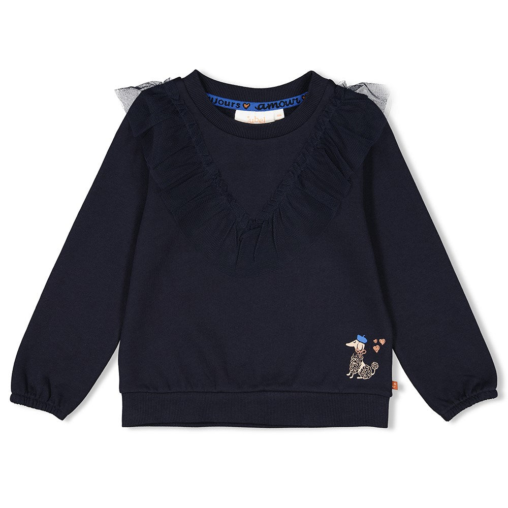 || Jubel || Sweater met ruffle