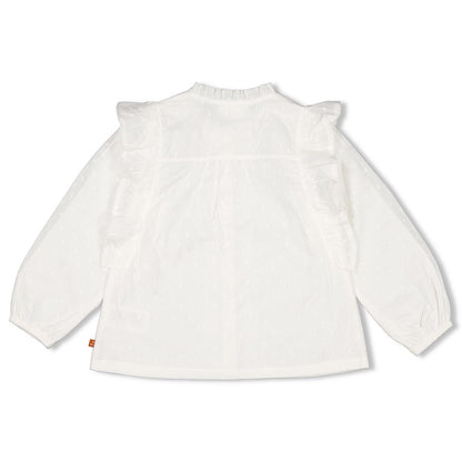 || Jubel || Blouse ruffles en dobby